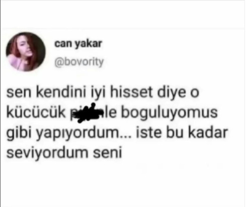 Sevdiğiniz insan üzülmesin diye rol yapar mısınız?