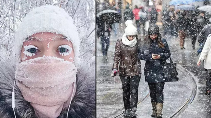 İstanbul'a 8 Ocak itibari ile Sibirya soğukları ve kar yağışının gelmesi bekleniyor. Soğuk havalara hazır mısınız?