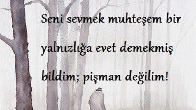 Sevipte sonradan pişman oldukların oldumu?