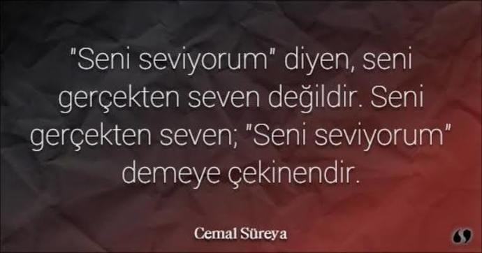 Sevdiğinizi söylemek mi daha zordur, sevmediğinizi söylemek mi?