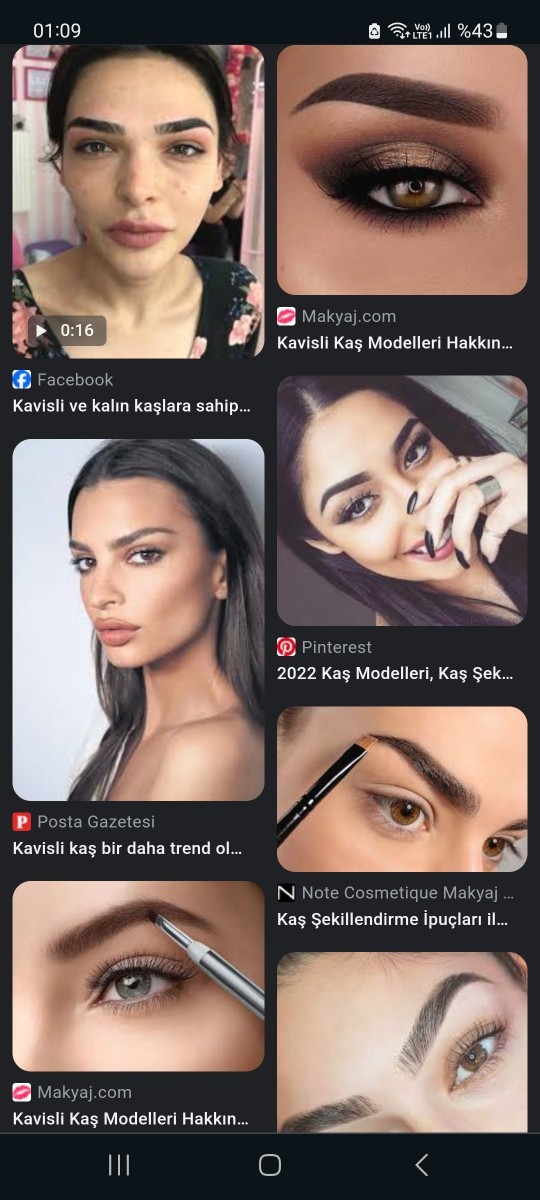 Kaşlarımı böyle yaptiricam nasıl?