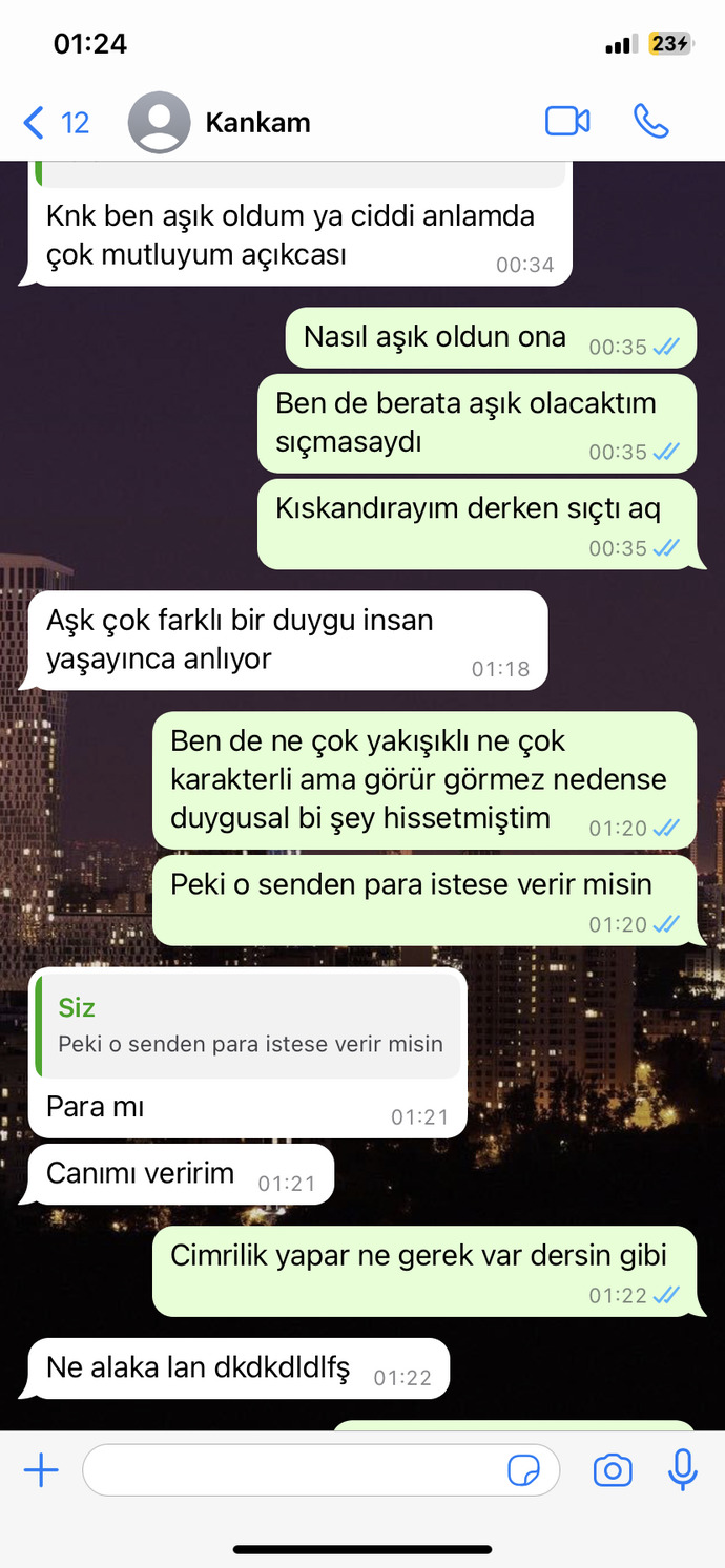 Ben niye böyle sevilmedim ya?