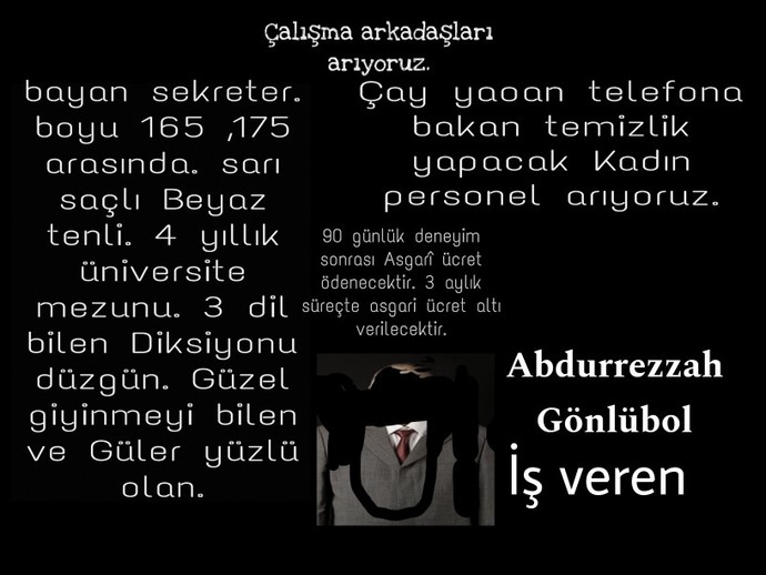Zorunda kalsanız bu işe başvurur muydunuz?