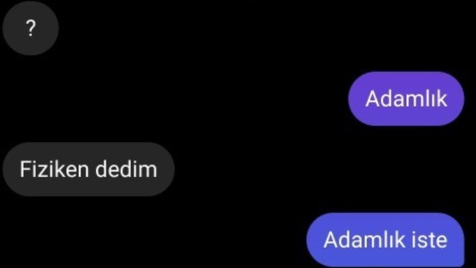 Yanlış mı söylediğim şey sizce de?
