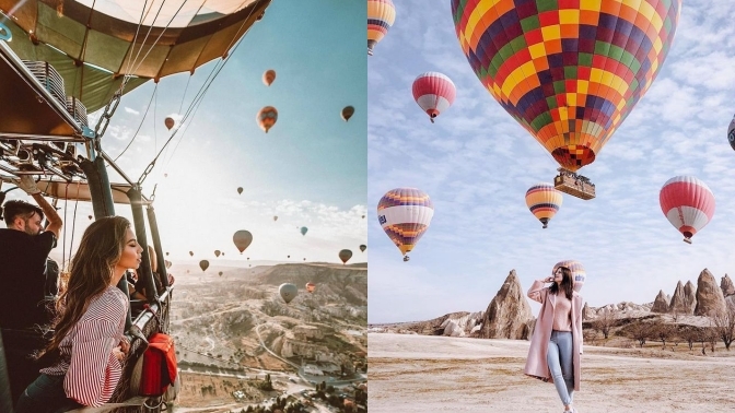 Kapadokyada 2023 yılında 615.063 turist balon turuna katılmış. Siz hiç deneyimlediniz mi?