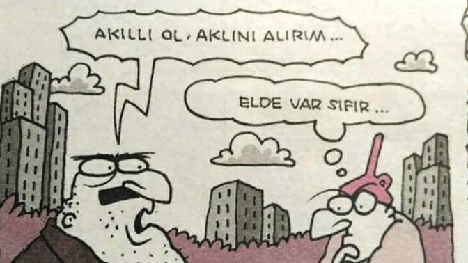 Sizden alacakları bir şey kaldımı?