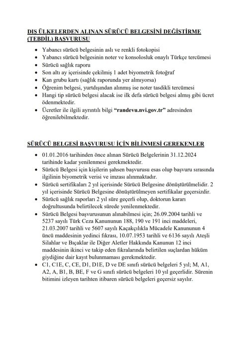 Ehliyet yenileme nasıl yapılır?