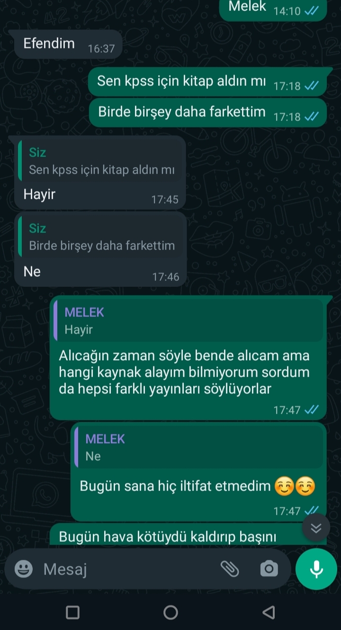 Neden böyle yapıyor acaba 😢?