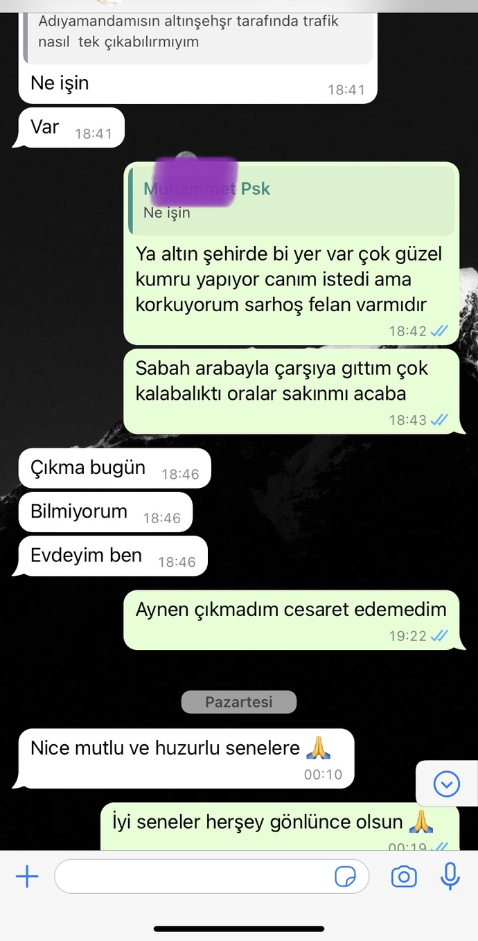 Eski sevgilimin duygusu var mı acaba?