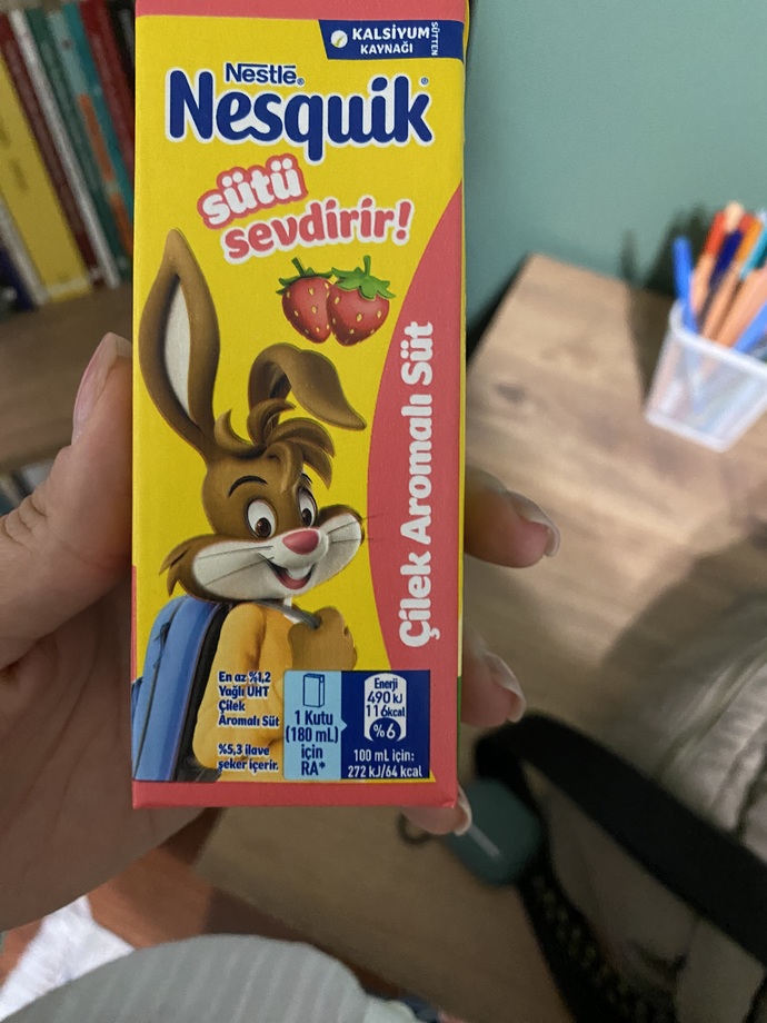 Çilekli süt sever misiniz?