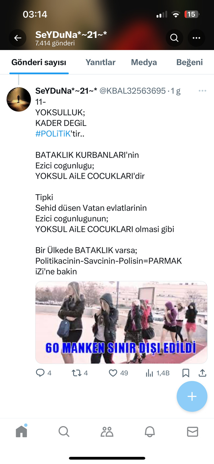 Sosyal medya da takip etmeyi sevdiğiniz hesap var mı?