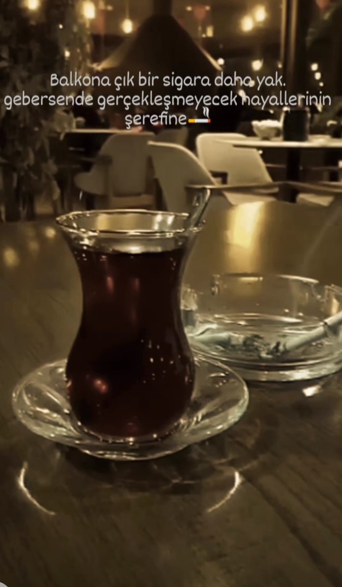 En son ne için sigara yaktınız?