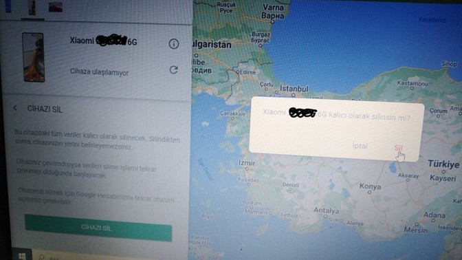 Sevgilimle kavga ettik bende telefonunu sıfırladım?