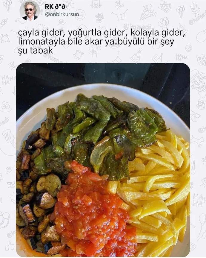 Karışık kızartma sever misin?