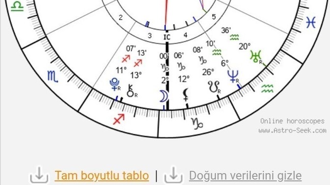 Dogum haritama bakar mısınız?