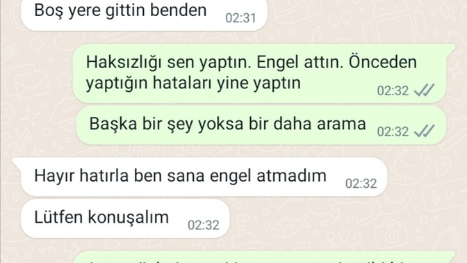 Ankete göre hareket edeceğim çünkü bıktım. Haksız olan ben miyim yoksa o mu?