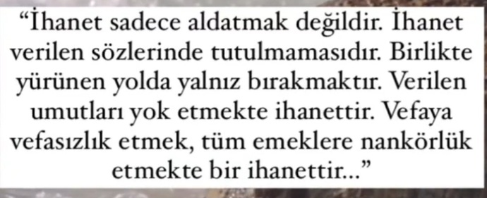 Hakkettiğimiz için mi aldatılıyoruz?