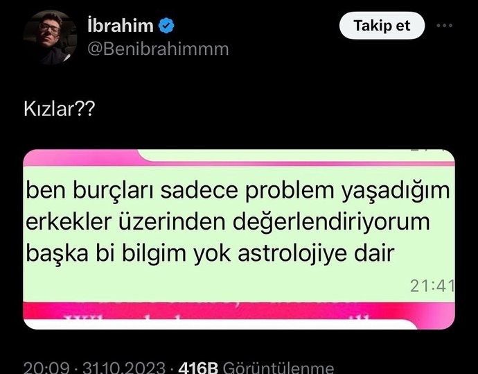 Burçlara inanan insanların bir tuhaf olması şaşırtıcı mı?