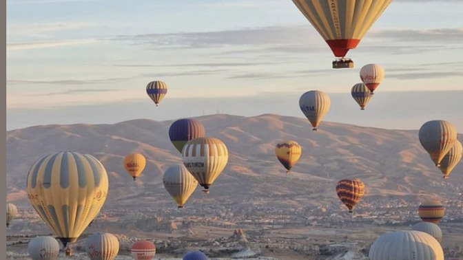 Kapadokya’ya gittiniz mi nasıldı 🎈🗻🏚️?