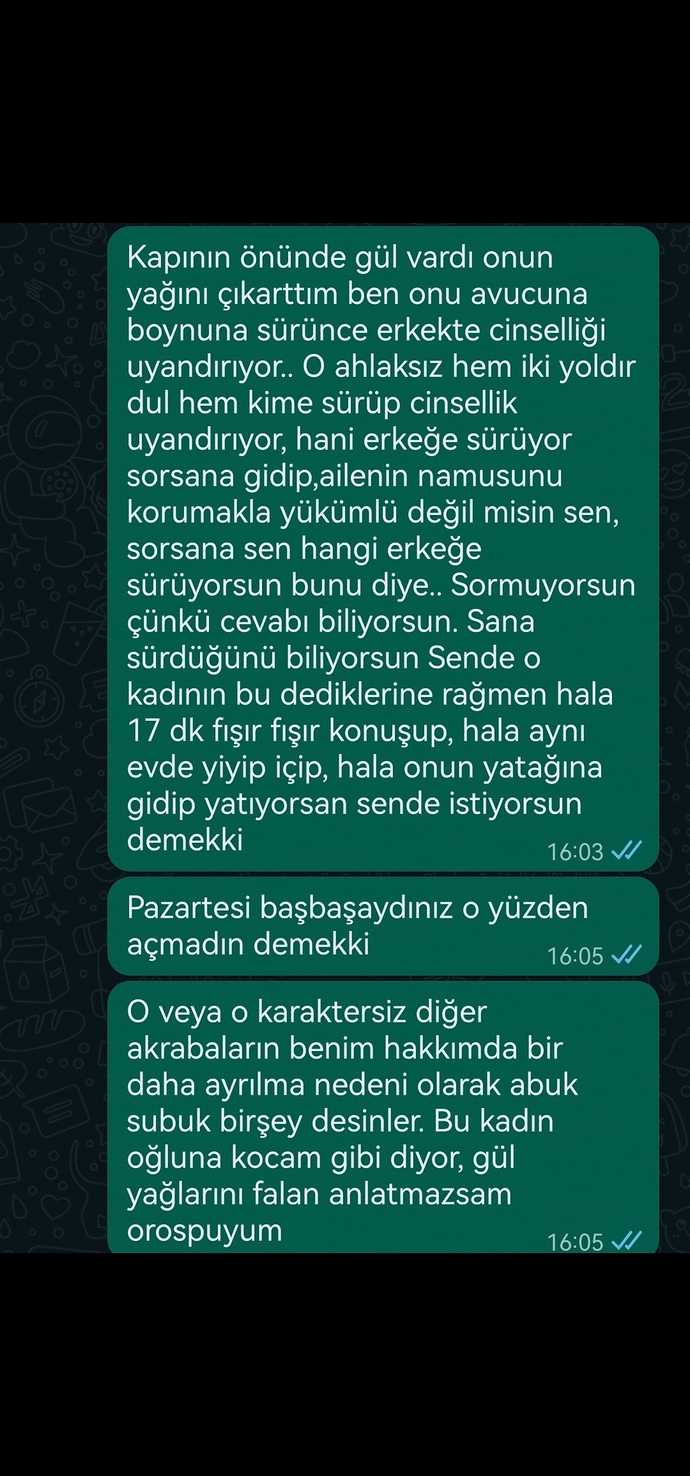 (ahlaksız dediğim annesi) Konuşmaları yorumlayıp eleştirmeden akıl verebilecek var mı?