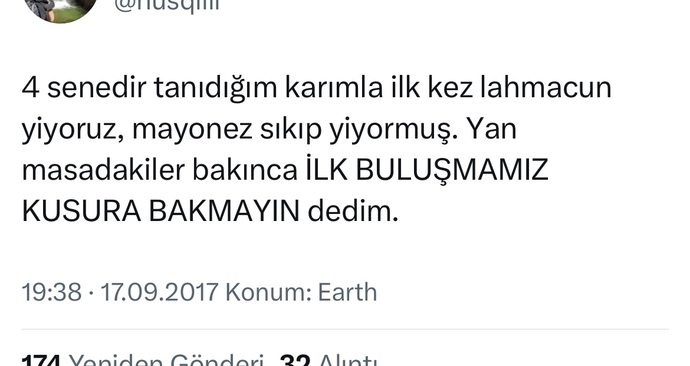 Başlık bulamadım. Karlınızdakinin en çok hangi huyuna şaşırdınız diyeyim böyle olsun 😅?