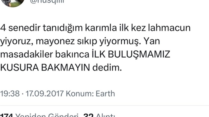 Başlık bulamadım. Karlınızdakinin en çok hangi huyuna şaşırdınız diyeyim böyle olsun 😅?