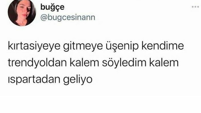 Üşengeçliğinize 10 üzerinden kaç verirsiniz?