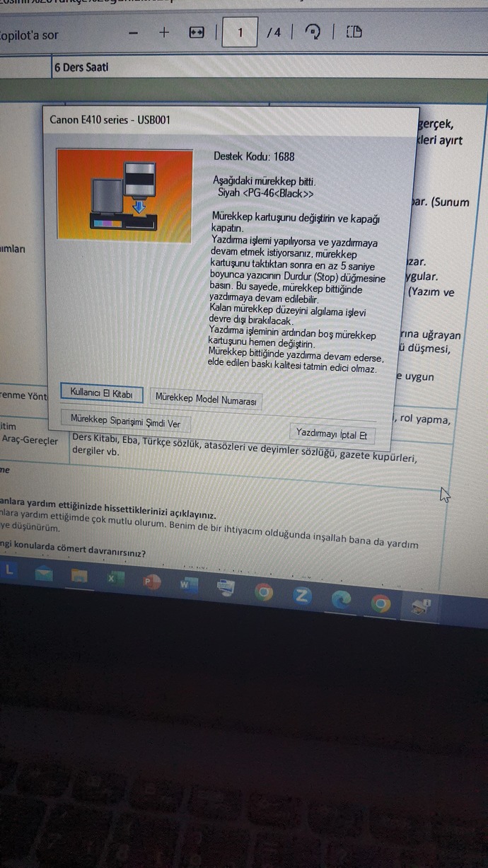 Yazısıyla ilgili bir sorunum var yardımcı olabilirmisiniz?