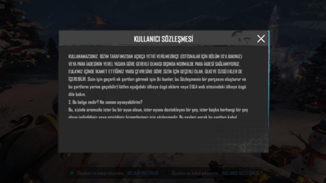 Pubg uc iadesi aldım dava yermiyim?