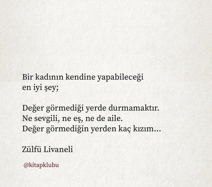 Zülfü Livaneli sözü hakkında ne düşünüyorsunuz?