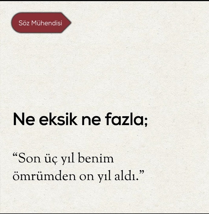 Son üç yıl sana ne kattı?