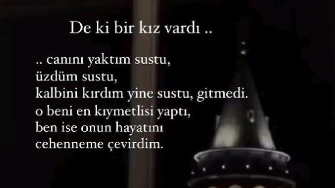 En son kimi üzdün, canını yaktın?