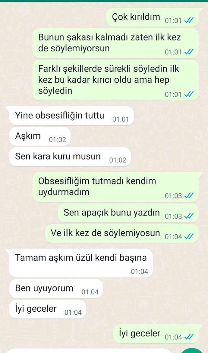 Abartıyor muyum sizce?