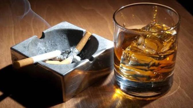 Günde kaç paket sigara ve hafta'da ne kadar alkol tüketiyorsunuz?