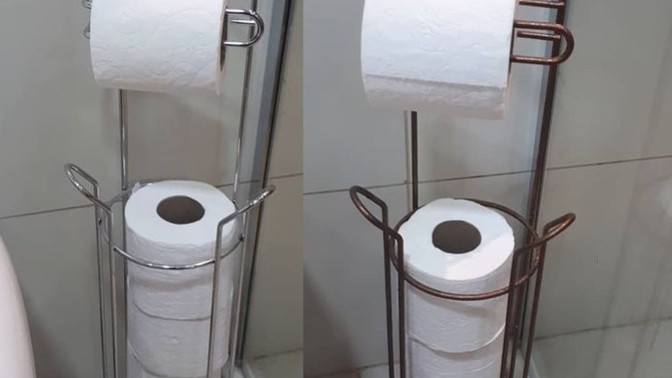 Sizin evde tuvalet kağıdının takılma yönü var mı?