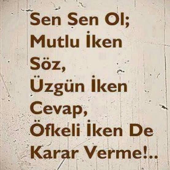 Ne tür konularda hemen karar verirsin?