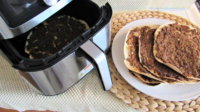 Airfryerda lahmacun yapılır mı?