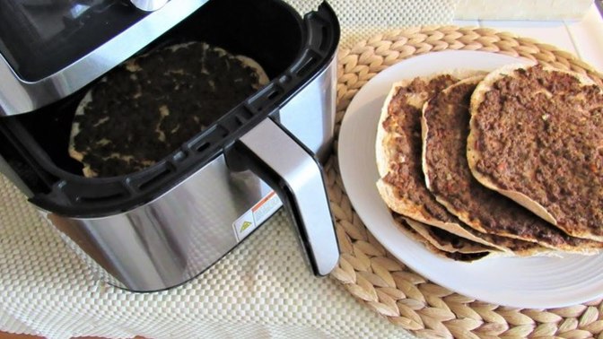 Airfryer'da lahmacun yapılır mı?