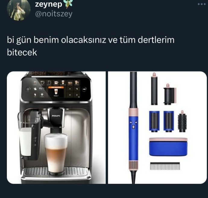 Benim olursa tüm dertlerim biter diyeceğin bir şey söyler misin?