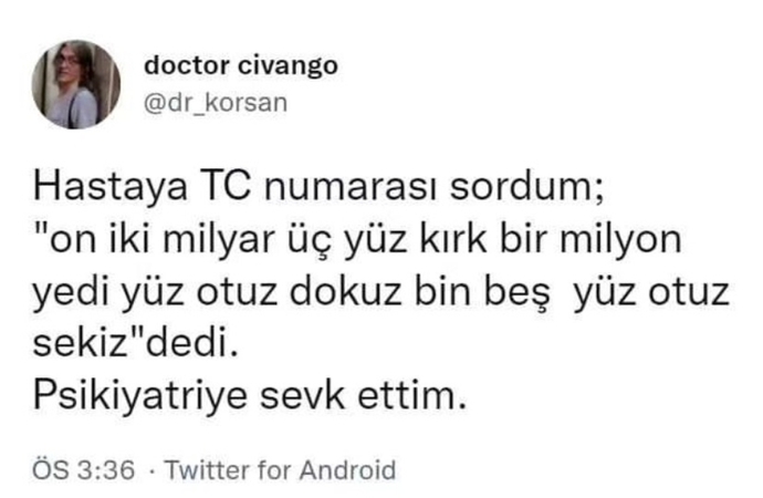 TC numaranızı nasıl ezberlediniz?