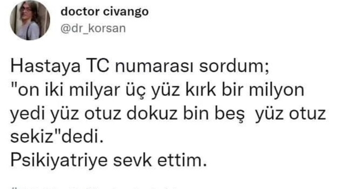 TC numaranızı nasıl ezberlediniz?