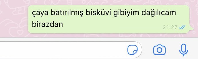Nasılsın sorusuna betimleme yapmadan cevap veremiyorum. Siz?
