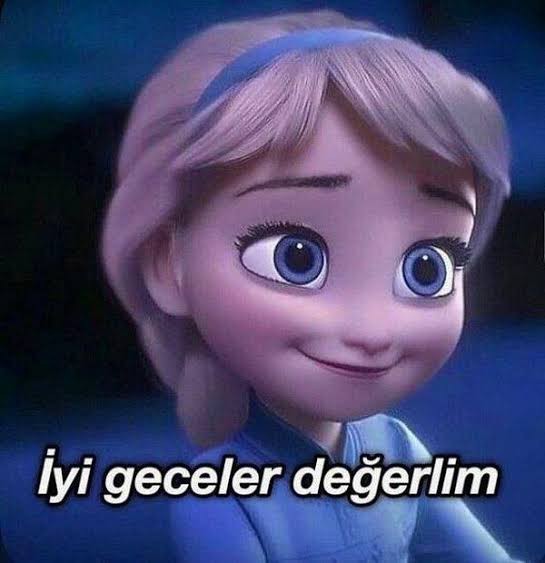 İyi geceler mesajı alındı mı?