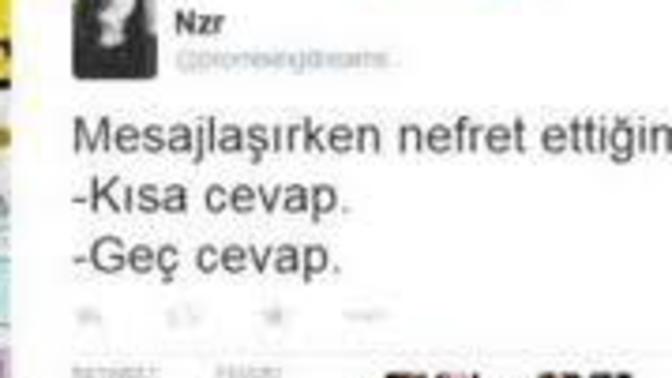 Flörtünüzün sinir olduğunuz hareketi nedir?