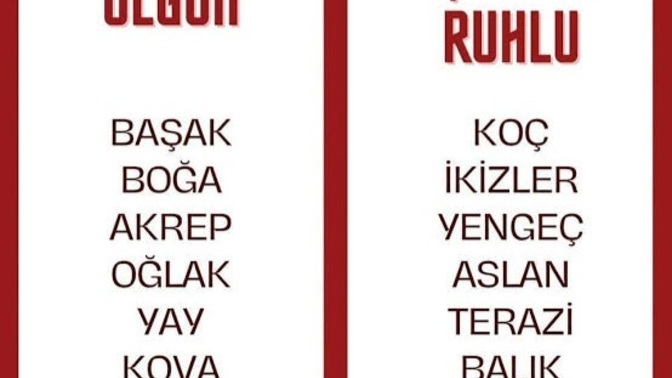 Burcuna göre olgun mu, çocuk ruhlu musun?