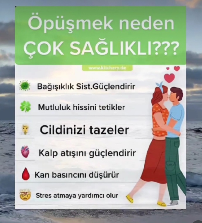 Ne sıklıkla öpüşülmeli?