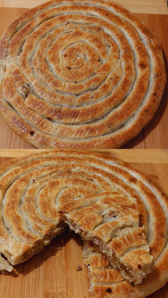 Boşnak böreği yaptım, olmuş mu?