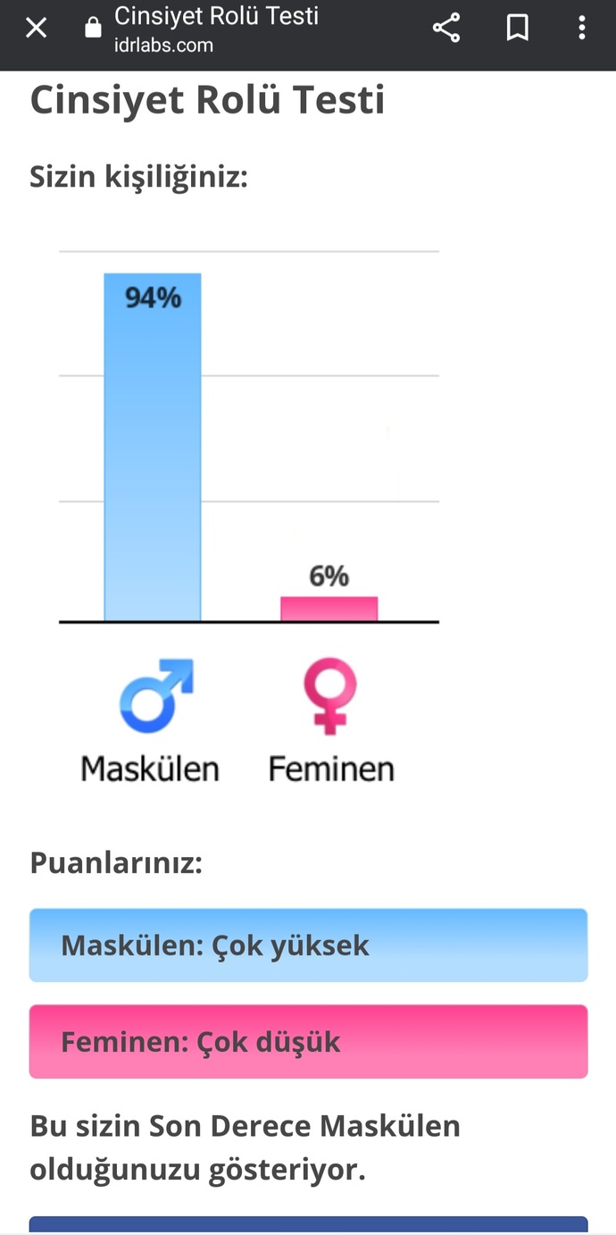 Feminen misin Maskülen misin?