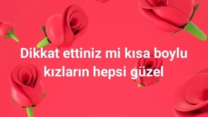Kisa boylu kizlar niye cok güzel?