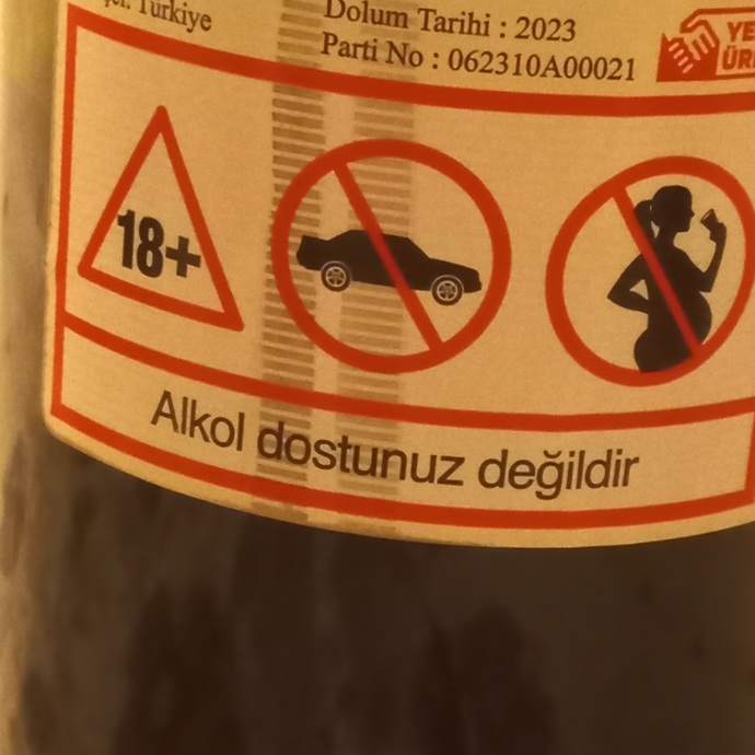 Ne demek alkol dostunuz değildir? Bana bir yanlışı olmadı?